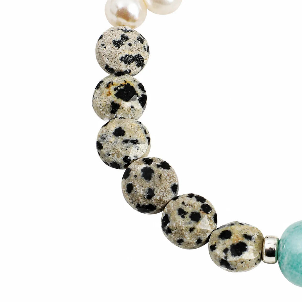 Water｜Clouds in the Water Amazonite Bracelet