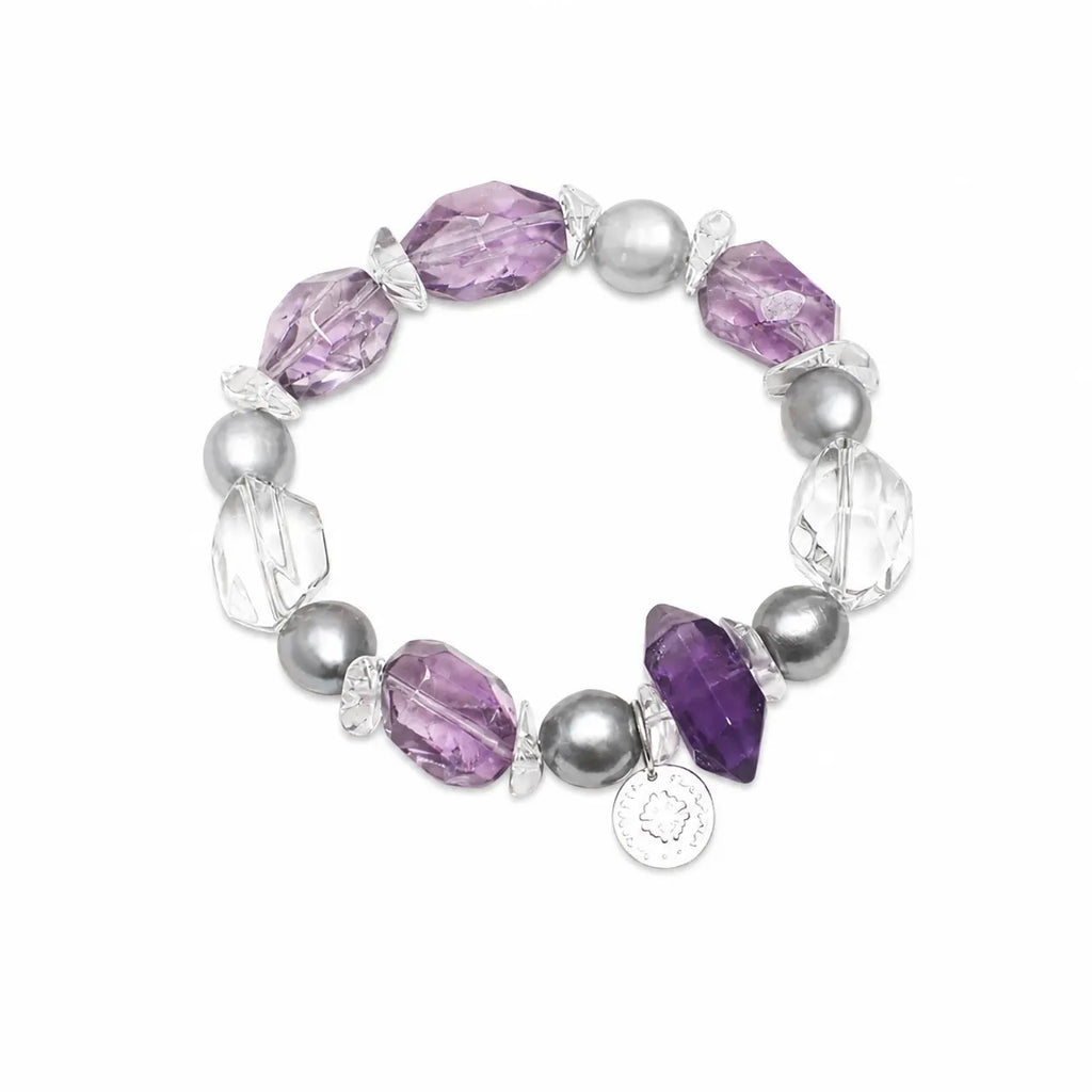 Fire｜Cool Flame Amethyst Bracelet