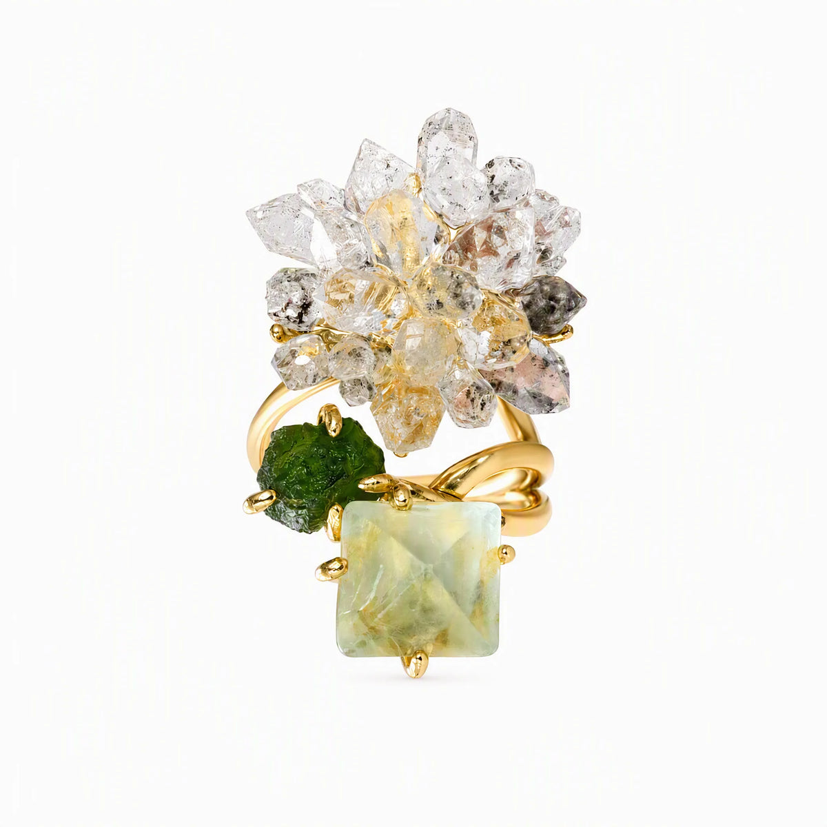 Wood｜Forest Spring Adjustable Ring