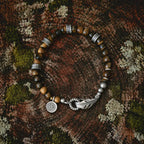Pulse of the Mountain Tiger's Eye Bracelet KUNLUN VEINS