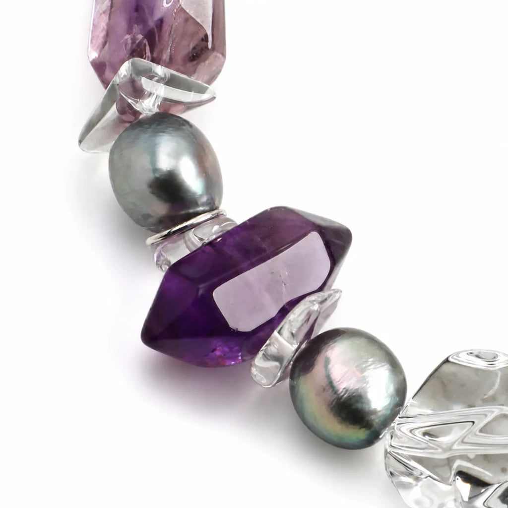 Fire｜Cool Flame Amethyst Bracelet
