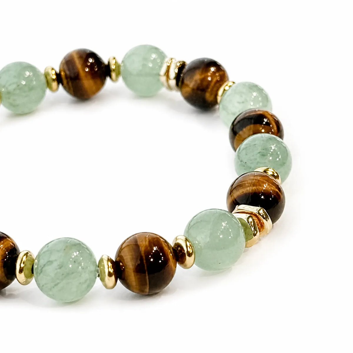 Tiger's Eye Mustard Seed Bracelet｜Faith Can Move Mountains