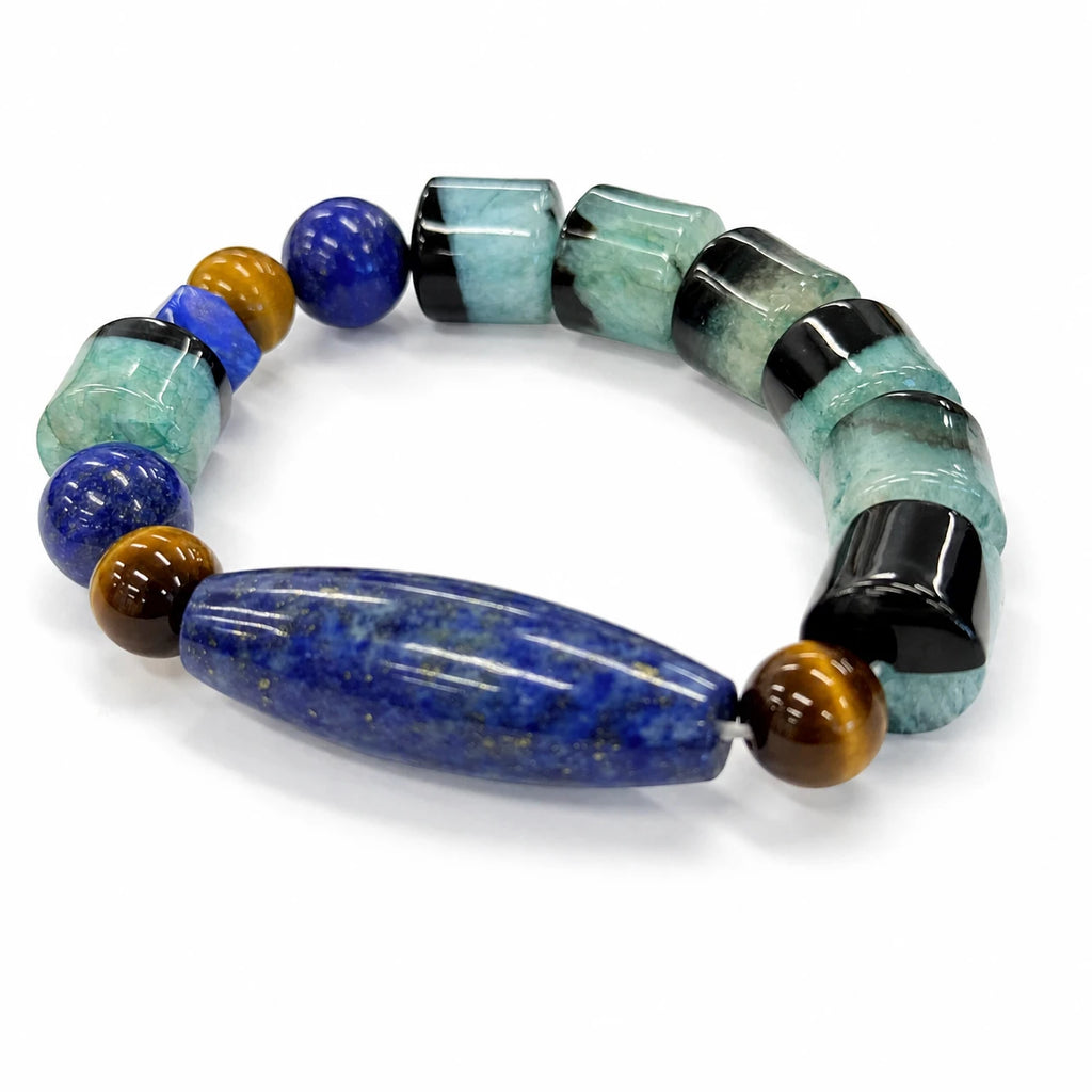 Wood｜Ancient Grove Lapis Lazuli Bracelet