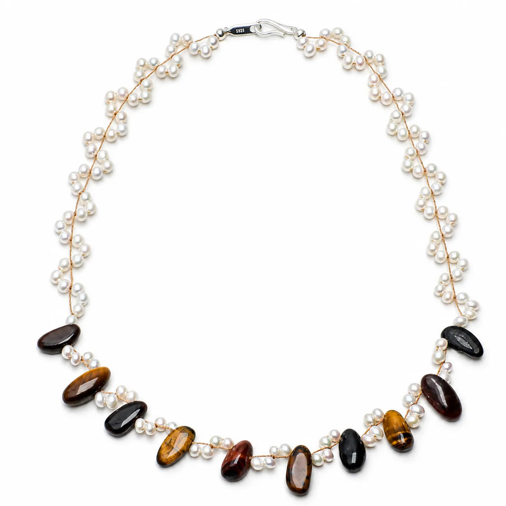 Earth｜Grain Light Tiger's Eye Necklace