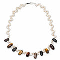 Earth｜Grain Light Tiger's Eye Necklace