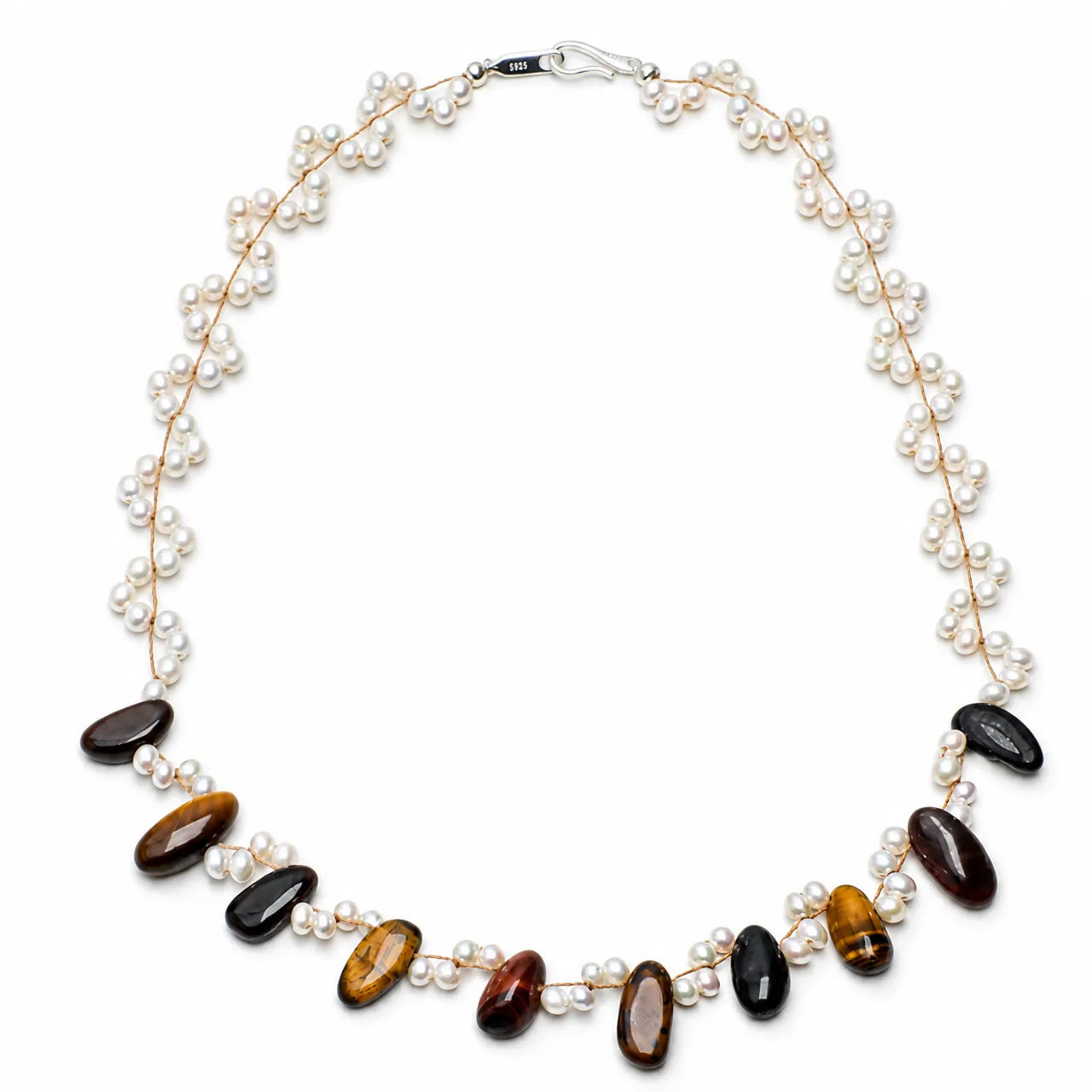 Earth｜Grain Light Tiger's Eye Necklace