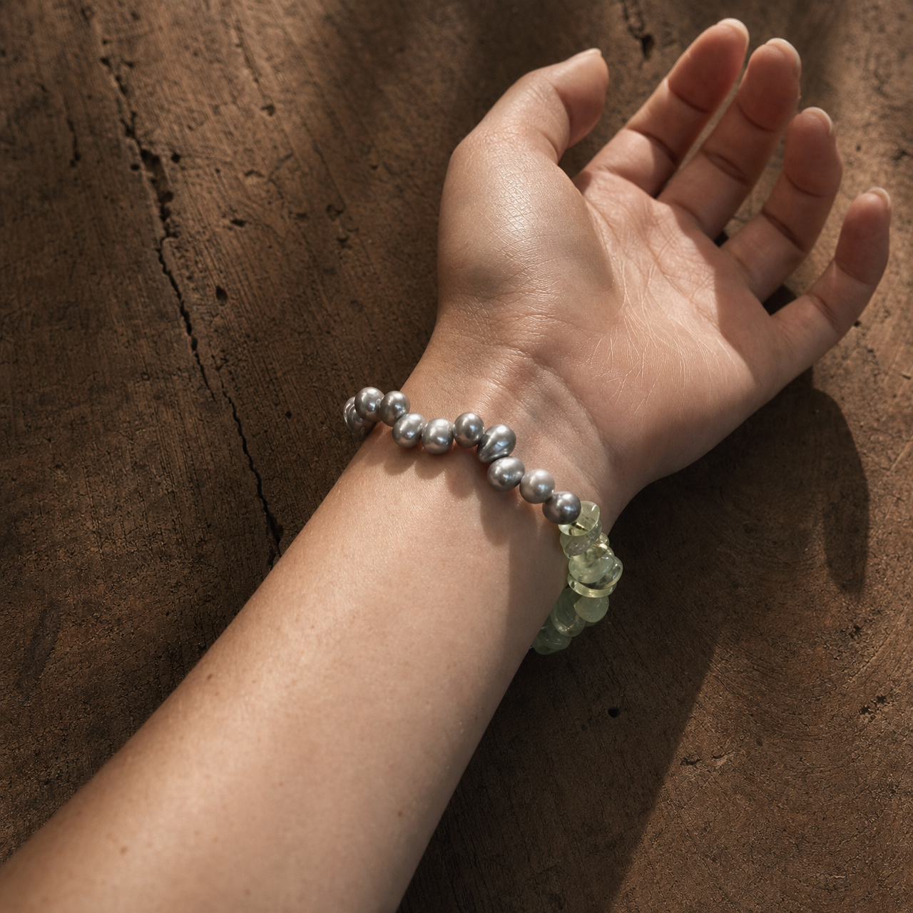 Wood｜Grass by the Water Natural Crystal Bracelet