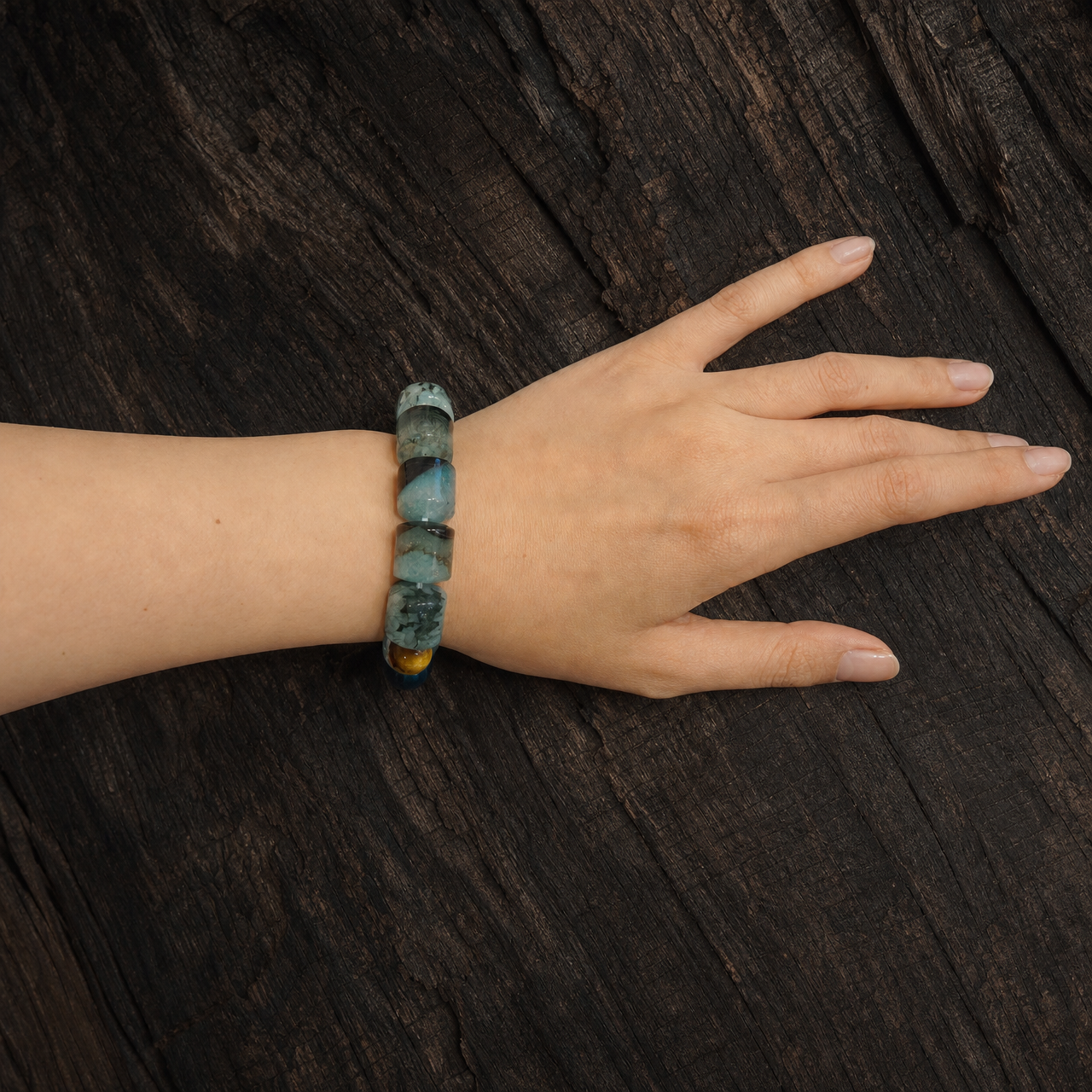 Wood｜Ancient Grove Lapis Lazuli Bracelet