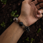 Earth｜Obsidian Earth Super Seven Crystal Bracelet