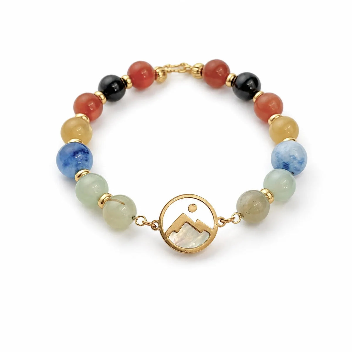 Multicolored Mustard Seed Bracelet｜Faith Can Move Mountains