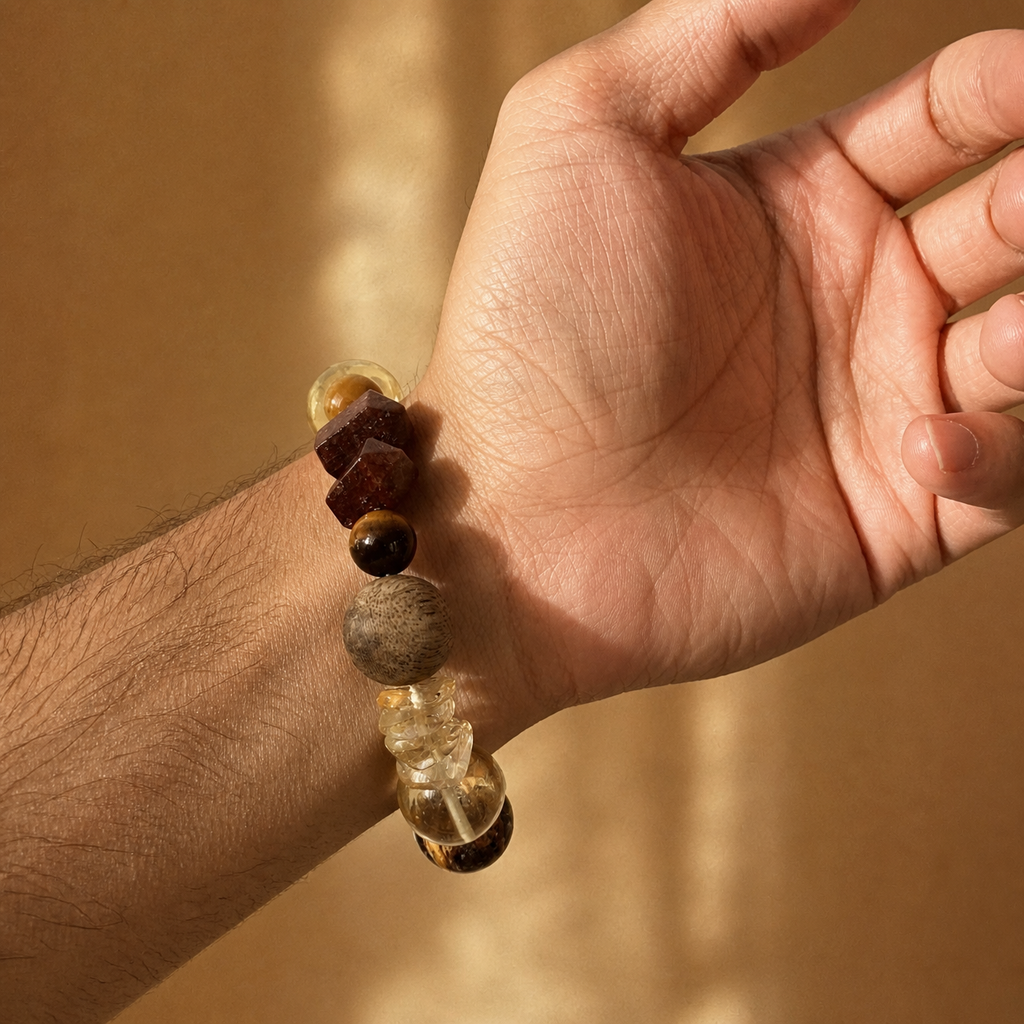 Metal｜Ancient Glow Citrine Bracelet