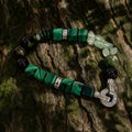 Wood｜Verdant Relic Malachite Bracelet