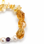 Metal｜Purple Dusk Citrine Bracelet