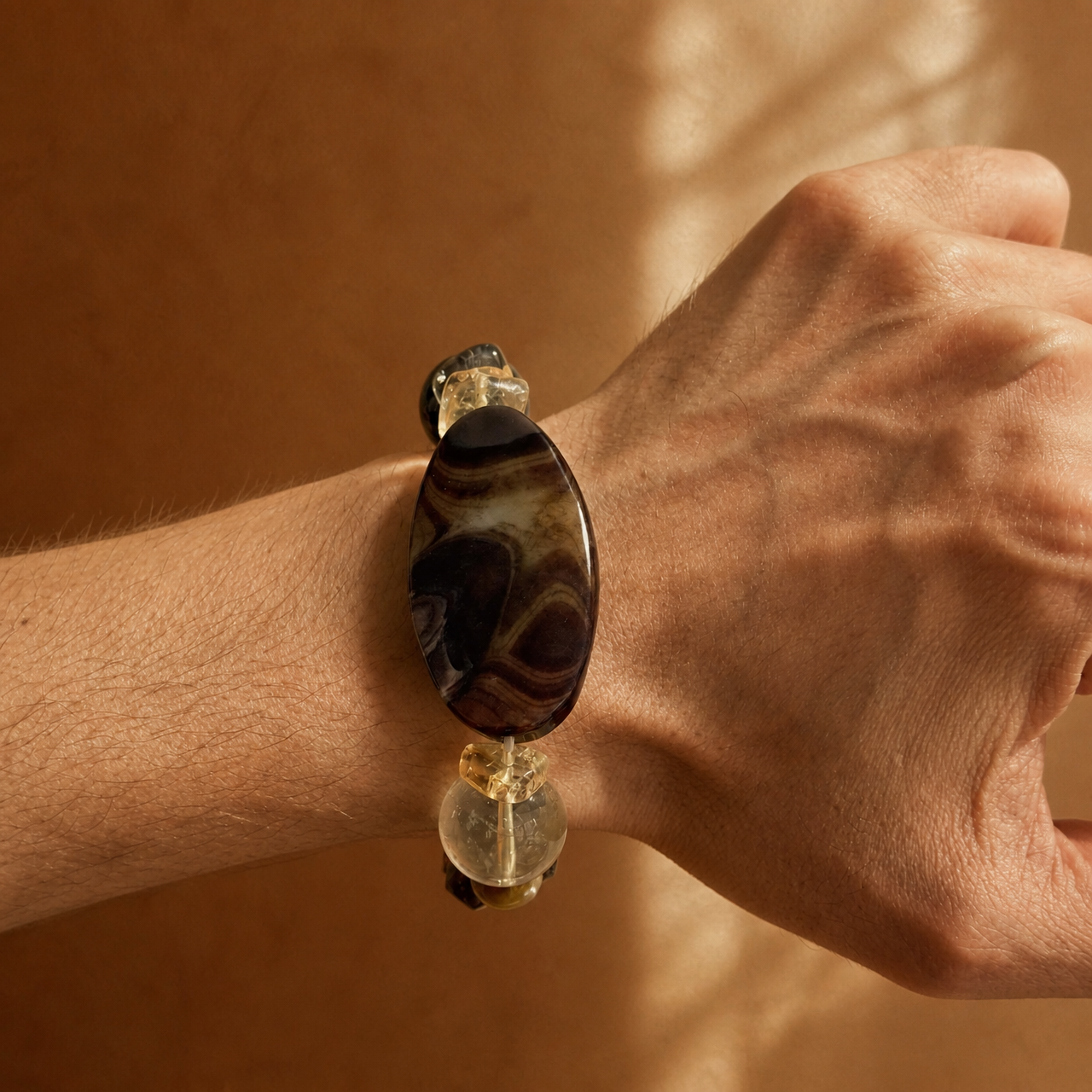 Metal｜Ancient Glow Citrine Bracelet