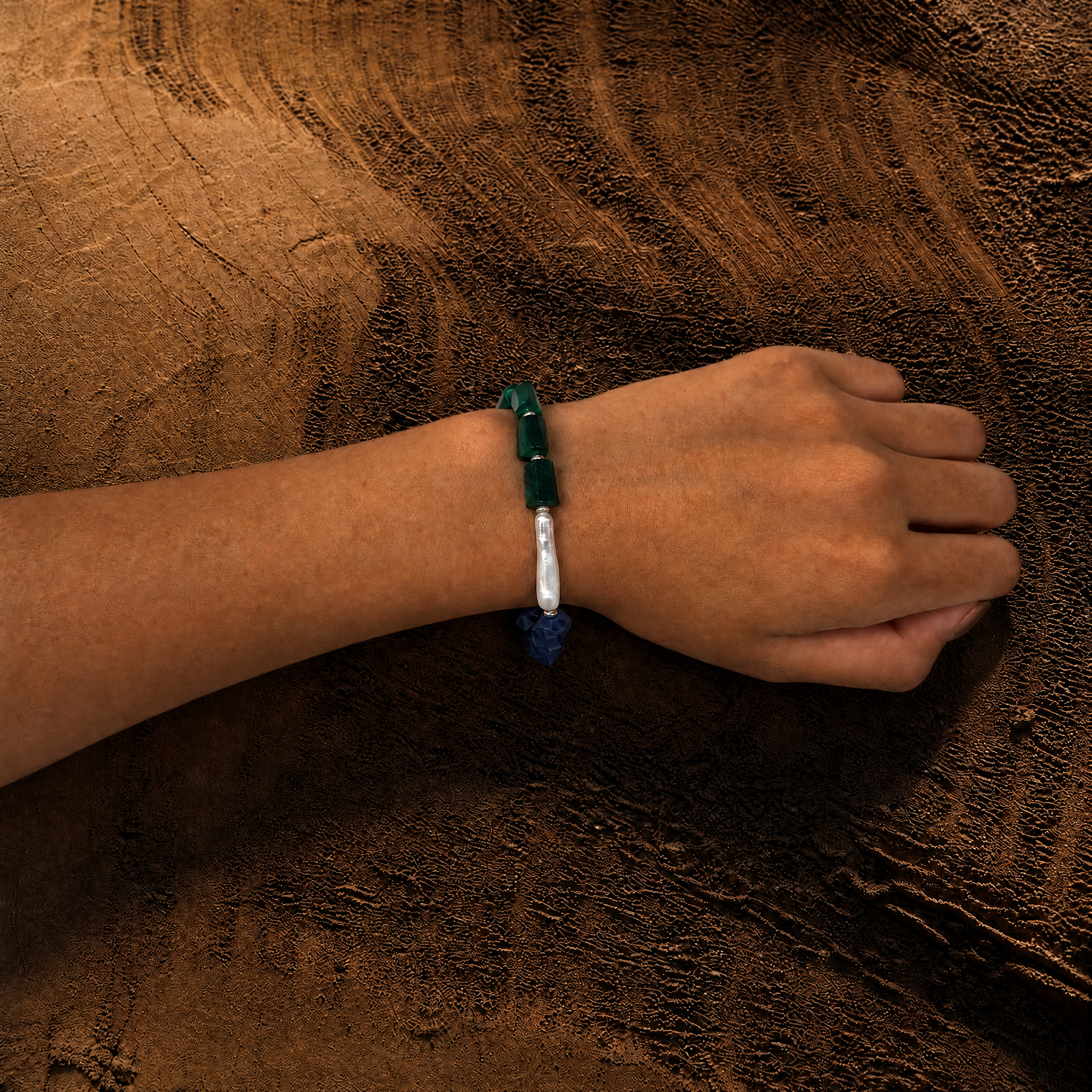 Wood｜Mysterious Forest Natural Crystal Bracelet